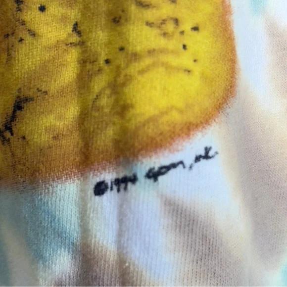 Grateful Dead Classic Spring Training Tie-Dye Baseball Tee Shirt XL - Picture 7 of 7